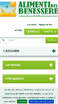 Mobile Screenshot of alimentidelbenessere.com